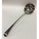 A Georgian silver OE pattern ladle. Approx. 186 gr