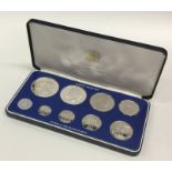 An unusual cased Jamaica proof coin set. Est. £20