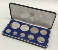 An unusual cased Jamaica proof coin set. Est. £20