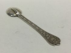 A 17th Century silver trefid spoon attractively de