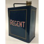 A "Regent" fuel can. (1).