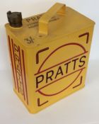 A "Pratts" fuel can. (1).