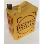 A "Pratts" fuel can. (1).