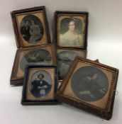 A small selection of daguerreotypes. Est. £10 - £1