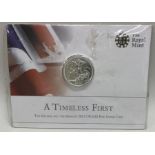 A Royal Mint George and The Dragon proof silver £2