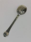 An early dog nose and rat tail silver spoon. Punch