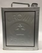 A "Crown Spirit" fuel can. (1).