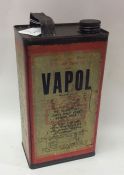 A "Vapol"oil can.
