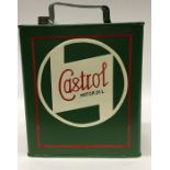 A "Castrol" fuel can. (1).