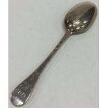 A good Georgian Hanoverian silver tablespoon with
