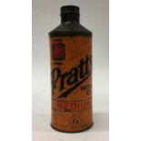 A "Pratt''s Motor Oil Medium" can. (1).