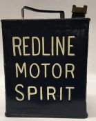 A "Redline Motor Spirit" fuel can. (1).