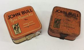 Two "John Bull Tyre Repair Kit For Small Cars & Mo
