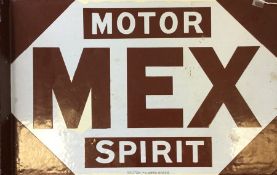 A rectangular "Motor Mex Spirit" double-sided meta