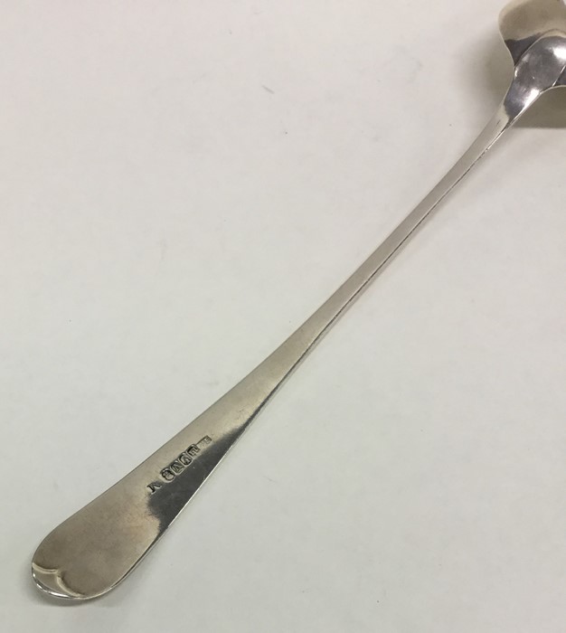 A Georgian OE pattern silver basting spoon. Approx - Image 2 of 3