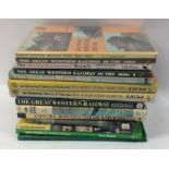 A collection of old railway books. Est. £20 - £30.