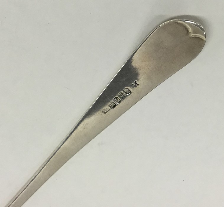 A Georgian OE pattern silver basting spoon. Approx - Image 3 of 3