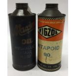 A "Vigzol Vitapod 90" lubricant can together with