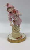 A German 19th Century porcelain figure of a pixie