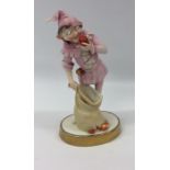 A German 19th Century porcelain figure of a pixie