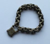 A Georgian bracelet decorated with stars and match