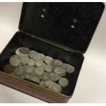 A quantity of pre-1947 shillings and sixpences etc