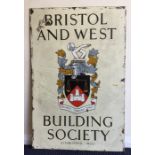 A large rectangular "Bristol & West Building Socie