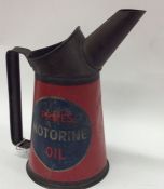 A "Price's Motorine Oil Quart" pouring can. (2).