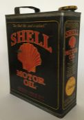 A "Shell-Mex Ltd. Motor Oil" can. (1).