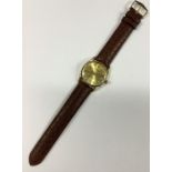 A gent's gold Oyster Perpetual wristwatch with dia