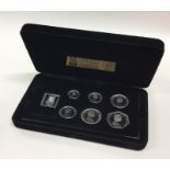 A 1979 silver coin set in fitted case. Est. £20 -