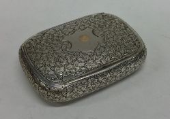 An Austrian (?) silver tobacco pouch attractively