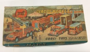 CORGI: A boxed Circus Models gift set No. 23 conta