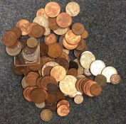 A quantity of nickel and other coins. Est. £10 - £