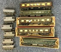 A selection of TTR '00 gauge Pullman's passenger c