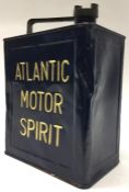 An "Atlantic Motor Spirit" fuel can. (1).