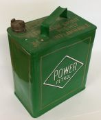 A "Power Petrol" fuel can. (1).