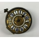 A gent's large gilt Verge pocket watch case. By Le