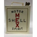 A "Shell Mex Motor Spirit" fuel can. (1).