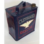 A "Cleveland Discol" fuel can. (1).