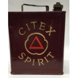 A "Citex Spirit" fuel can. (1)
