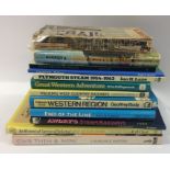 A collection of old railway books. Est. £20 - £30.