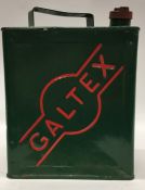 A "Galtex" fuel can. (1).