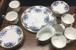 An Old Country Roses decorative part tea set.