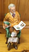 A Royal Doulton figure of a gent.