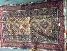 An old patterned rug.