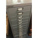 A small office filing unit.