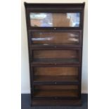 A five stack Globe Wernicke type bookcase. Est. £1