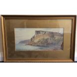 ARTHUR PERRY: A framed and glazed watercolour depi