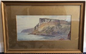 ARTHUR PERRY: A framed and glazed watercolour depi